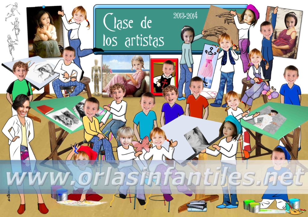 ORLA CLASE DE LOS ARTISTAS