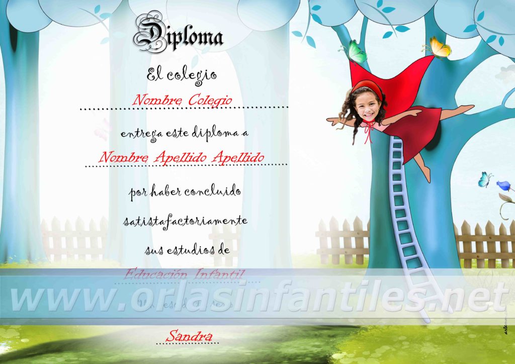 Diplomas Orla Caperucita