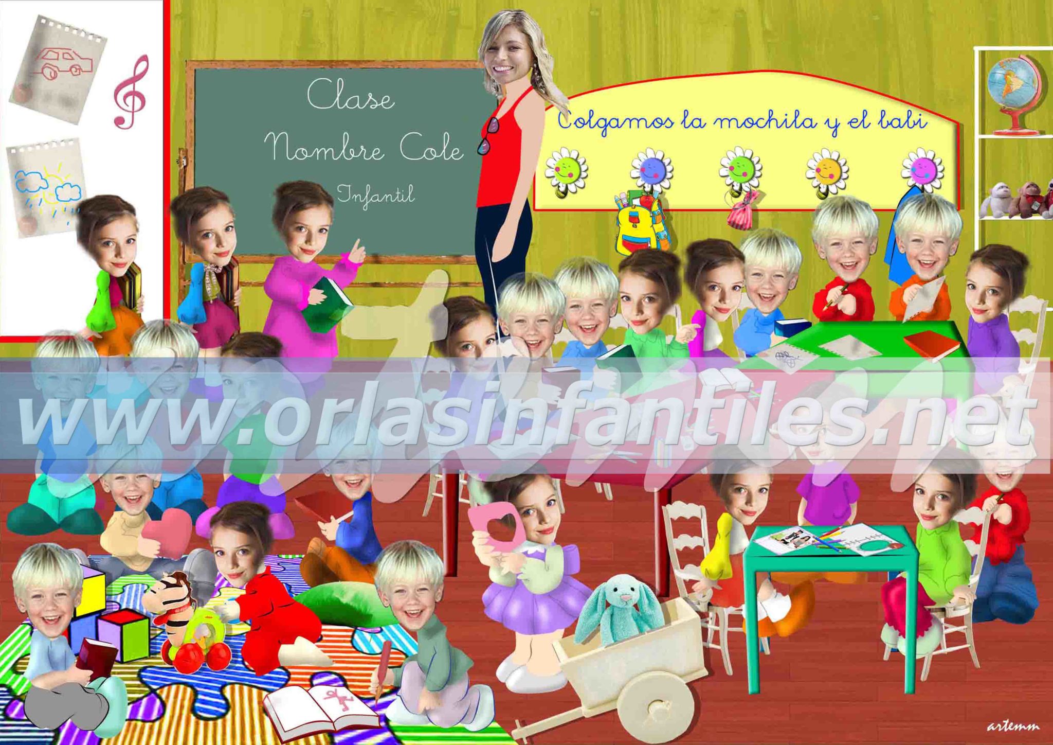 ORLA COLGAMOS LA MOCHILA