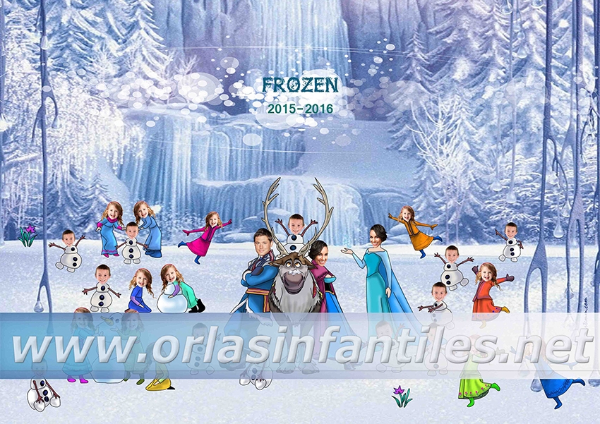 ORLA INFANTIL FROZEN _