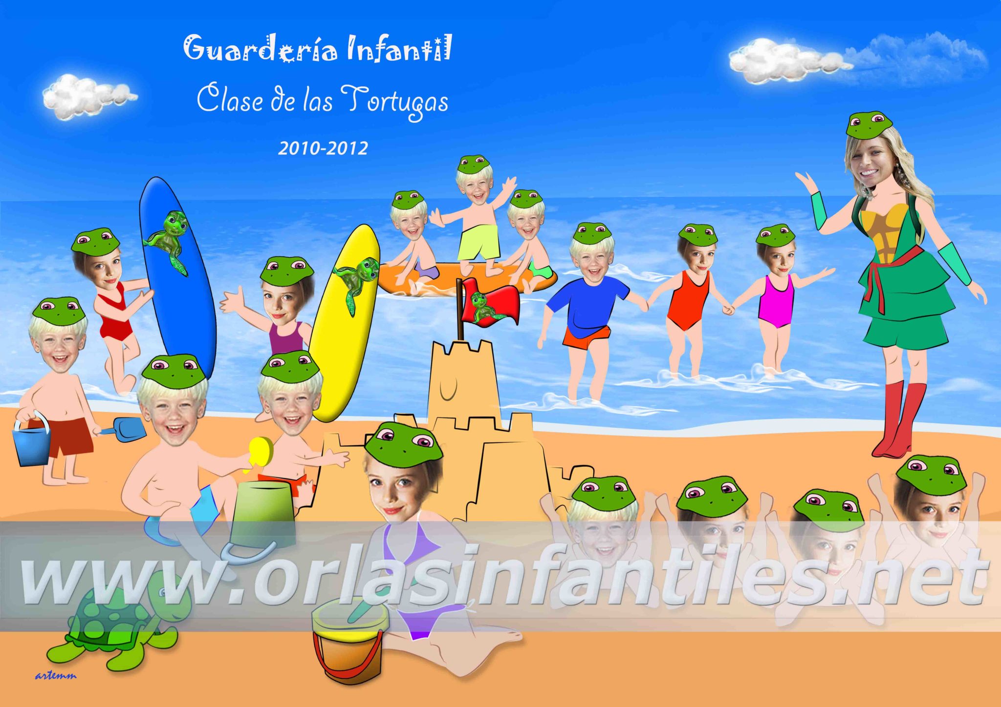 Orla Clase de la tortugas